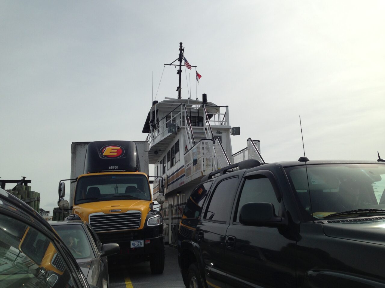 On the Outer Banks Ferry